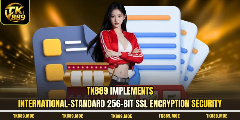 TK889 implements international-standard 256-bit SSL encryption security